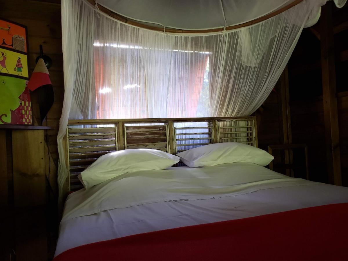 Les Bananes Vertes Ecolodges Сен-Клод Экстерьер фото