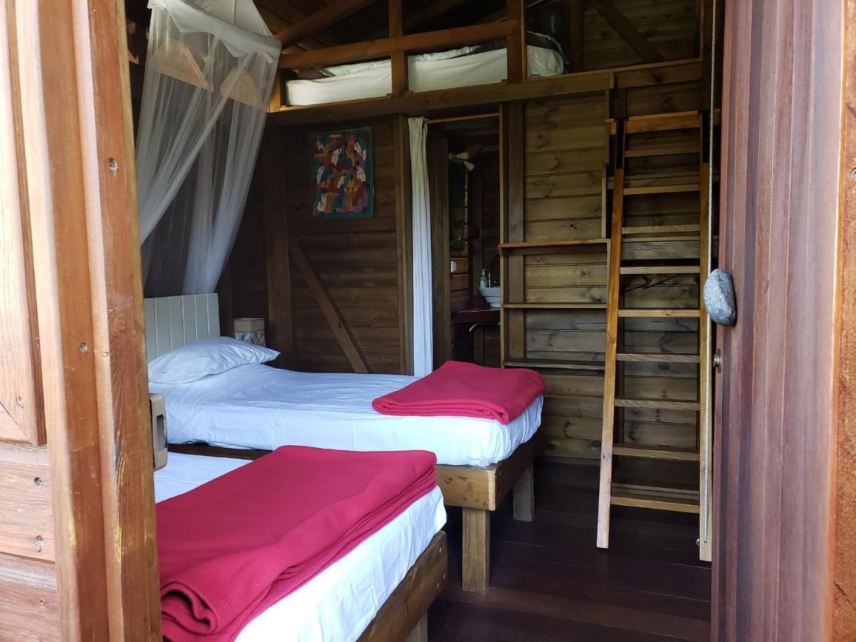 Les Bananes Vertes Ecolodges Сен-Клод Экстерьер фото